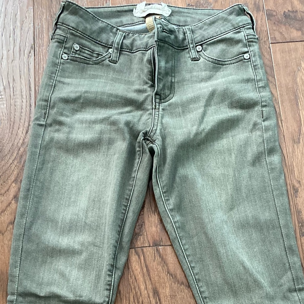 Altar’d State Army Green Jeans, Size 25/1